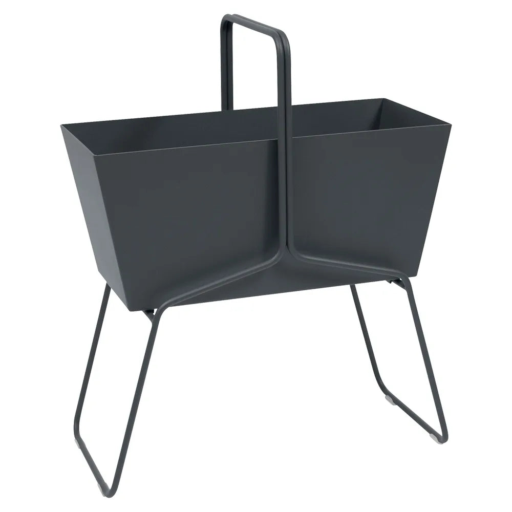 Fermob – Basket – Jardinière haute – Carbone