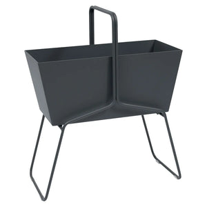 Fermob – Basket – Jardinière haute – Carbone