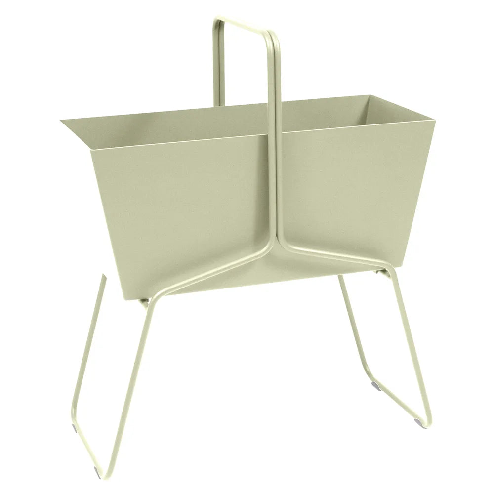 Fermob – Basket – Jardinière haute – Vert tilleul