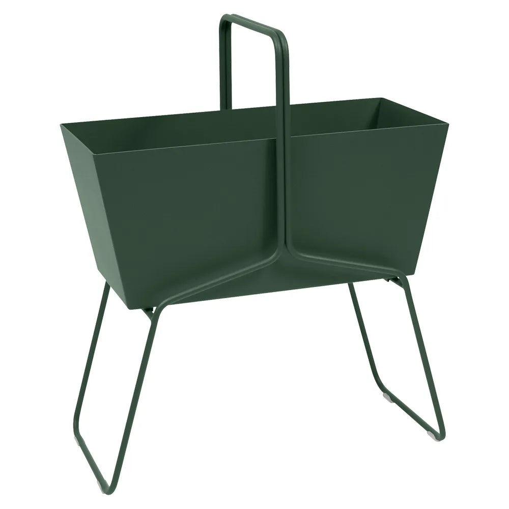 Fermob – Basket – Jardinière haute – Vert cèdre