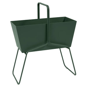 Fermob – Basket – Jardinière haute – Vert cèdre