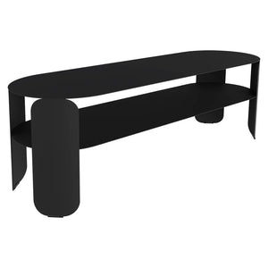 Fermob – Bebop – Console basse 120 x 40 cm - H. 42 cm – Réglisse
