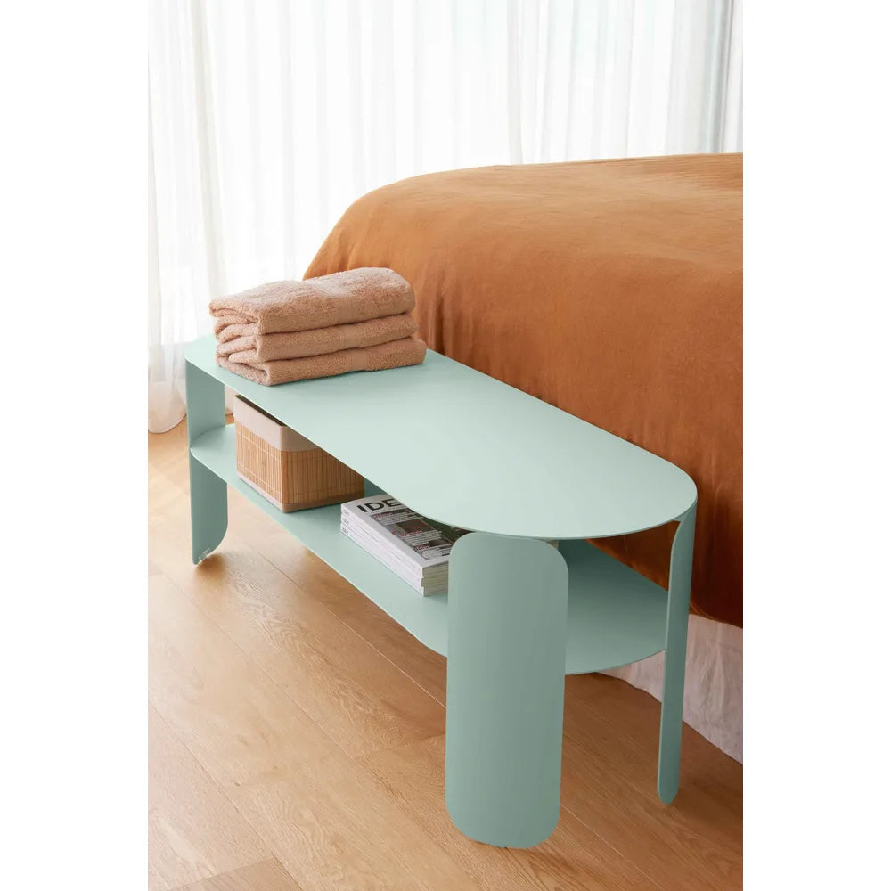 Fermob – Bebop – Console basse 120 x 40 cm - H. 42 cm en situation