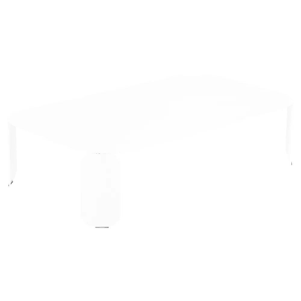 Fermob – Bebop – Table basse 120 x 70 cm - H.29 cm – Blanc coton