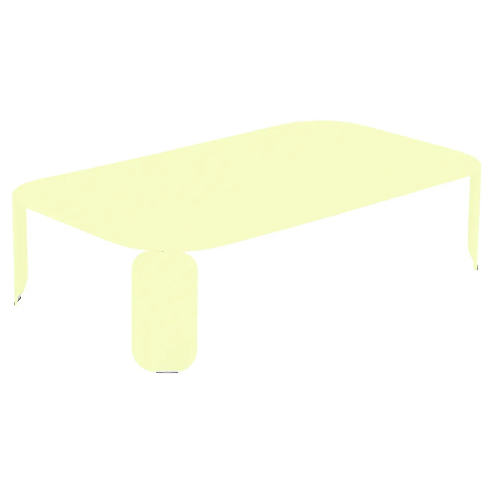 Fermob – Bebop – Table basse 120 x 70 cm - H.29 cm – Citron givré