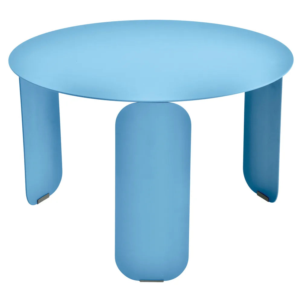 Fermob – Bebop – Table basse ø 60 cm – Bleu maya