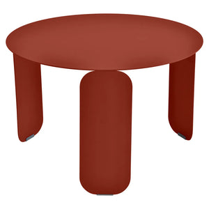 Fermob – Bebop – Table basse ø 60 cm – Ocre rouge