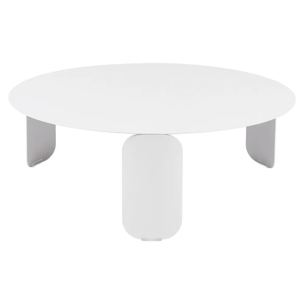 Fermob – Bebop – Table basse ø 80 cm – Blanc coton