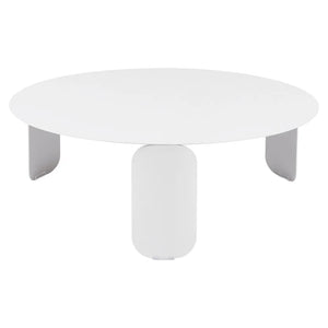 Fermob – Bebop – Table basse ø 80 cm – Blanc coton