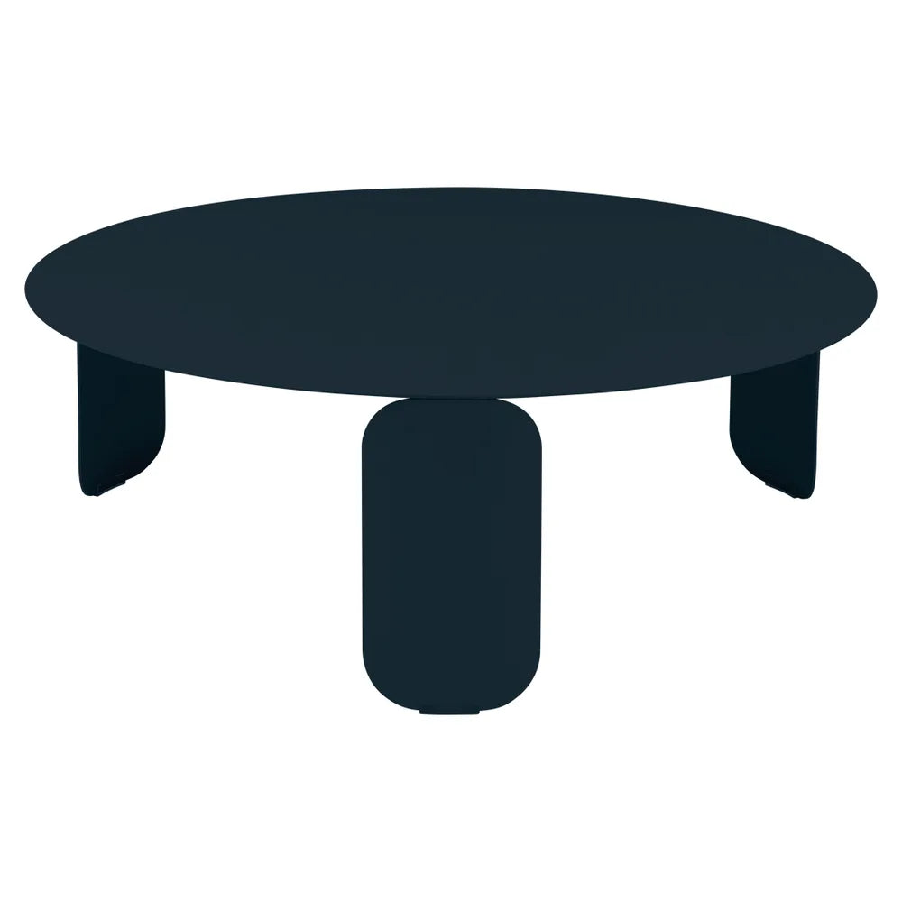 Fermob – Bebop – Table basse ø 80 cm – Bleu abysse