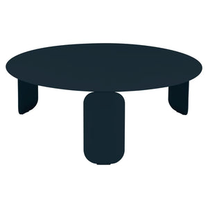 Fermob – Bebop – Table basse ø 80 cm – Bleu abysse