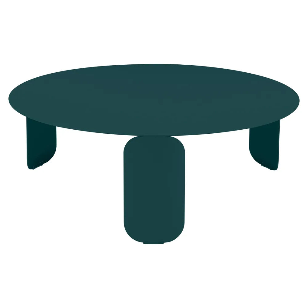 Fermob – Bebop – Table basse ø 80 cm – Bleu acapulco