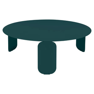 Fermob – Bebop – Table basse ø 80 cm – Bleu acapulco