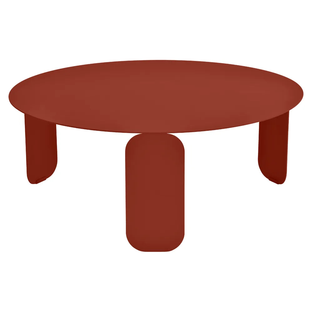 Fermob – Bebop – Table basse ø 80 cm – Ocre rouge