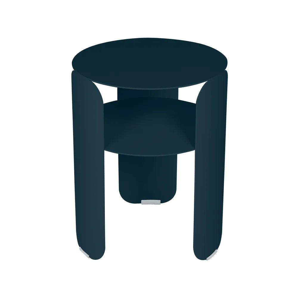 Fermob – Bebop – Table d'appoint ø 35 cm – Bleu acapulco