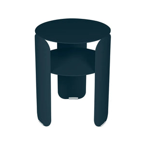 Fermob – Bebop – Table d'appoint ø 35 cm – Bleu acapulco