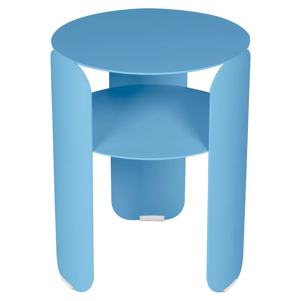 Fermob – Bebop – Table d'appoint ø 35 cm – Bleu maya