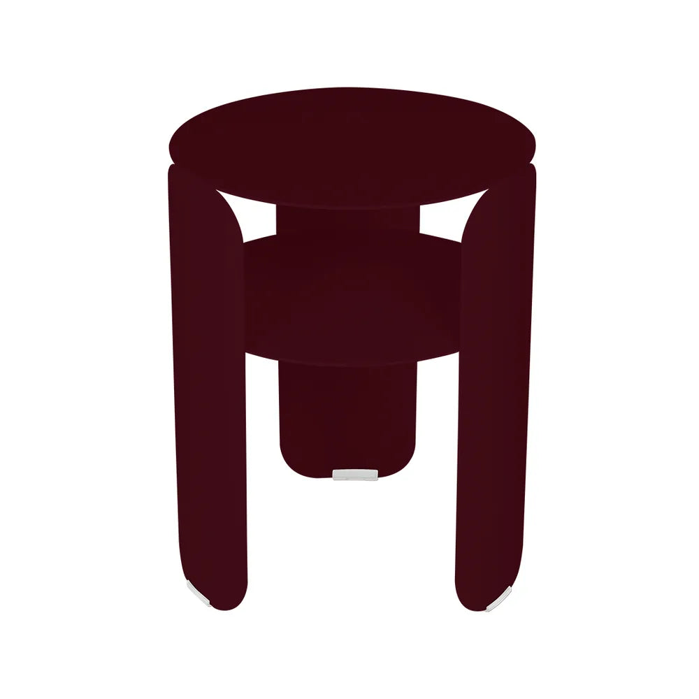 Fermob – Bebop – Table d'appoint ø 35 cm – Cerise noire