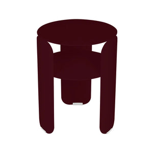 Fermob – Bebop – Table d'appoint ø 35 cm – Cerise noire