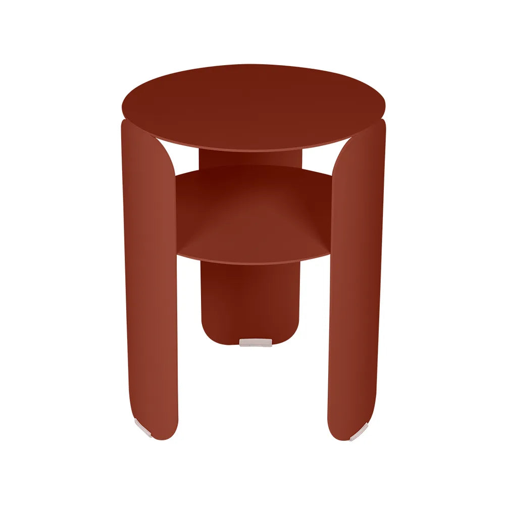 Fermob – Bebop – Table d'appoint ø 35 cm – Ocre rouge