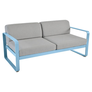 Fermob – Bellevie – Canapé 2 places – Bleu maya