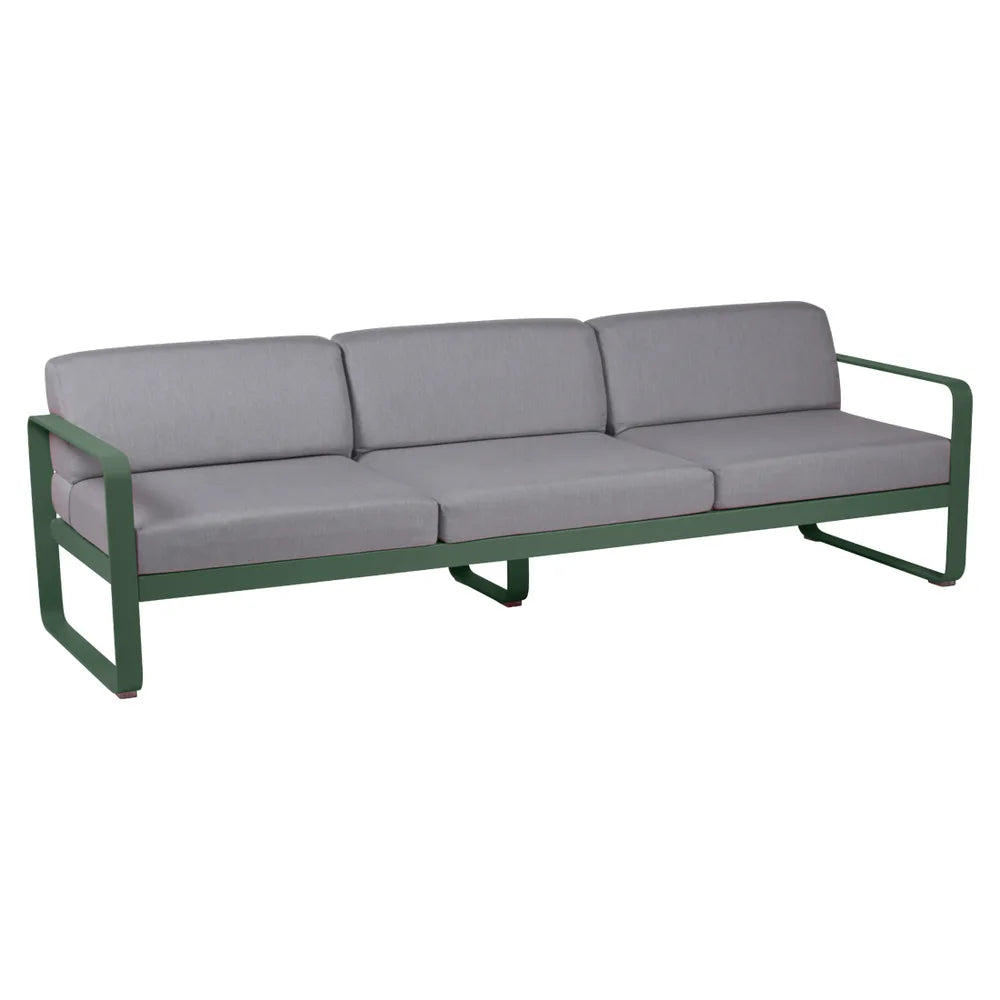 Fermob – Bellevie – Canapé 3 places – Vert cèdre