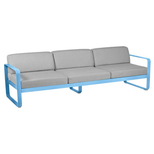 Fermob – Bellevie – Canapé 3 places – Bleu maya