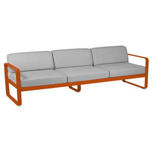 Fermob – Bellevie – Canapé 3 places – Orange confite