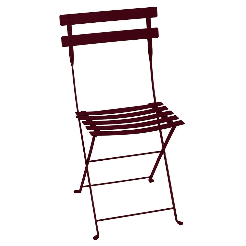 Fermob – Bistro – Chaise métal – Cerise noire