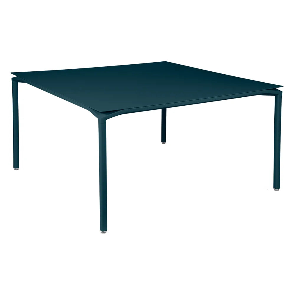 Fermob – Calvi – Table 140 x 140 cm – Bleu acapulco
