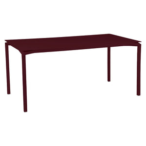 Fermob – Calvi – Table 160 x 80 cm – Cerise noire