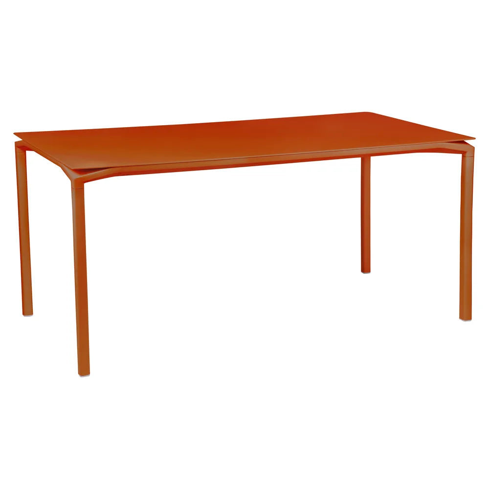 Fermob – Calvi – Table 160 x 80 cm – Orange confite