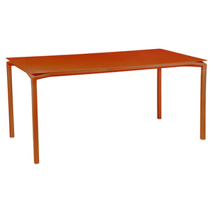 Fermob – Calvi – Table 160 x 80 cm – Orange confite