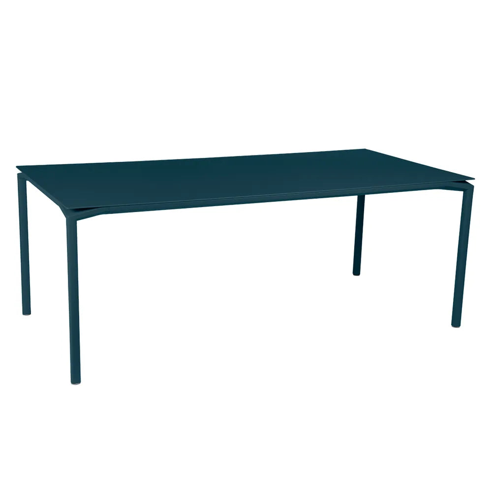 Fermob – Calvi – Table 195 x 95 cm – Bleu acapulco