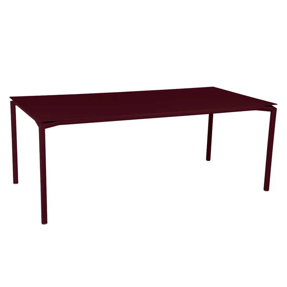 Fermob – Calvi – Table 195 x 95 cm – Cerise noire