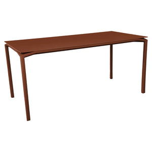 Fermob – Calvi – Table mat velouté 126 x 63 cm – Ocre rouge