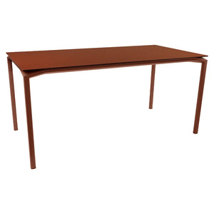 Fermob – Calvi – Table mat velouté 160 x 80 cm – Ocre rouge