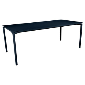 Fermob – Calvi – Table mat velouté 195 x 95 cm – Bleu abysse