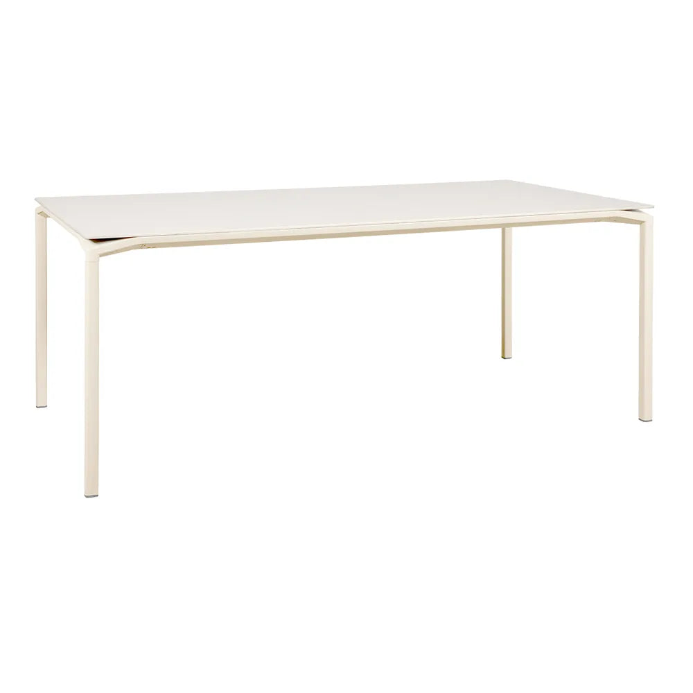 Fermob – Calvi – Table minérale 195 x 95 cm – Beige latte