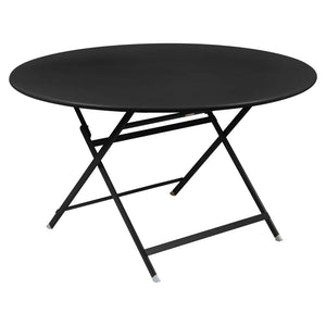 Fermob – Caractère – Table ø 128 cm – Réglisse