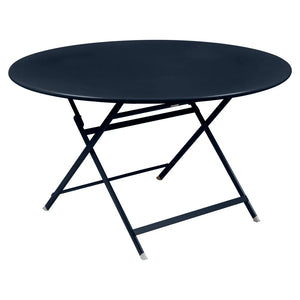 Fermob – Caractère – Table ø 128 cm – Bleu abysse