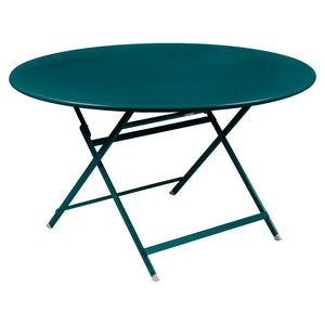 Fermob – Caractère – Table ø 128 cm – Bleu acapulco