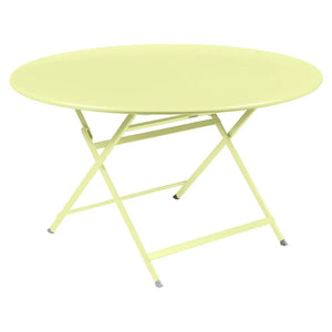 Fermob – Caractère – Table ø 128 cm – Citron givré