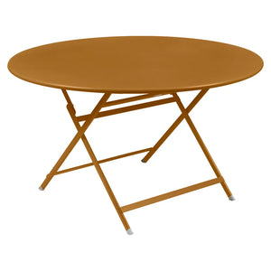 Fermob – Caractère – Table ø 128 cm – Pain d'épices