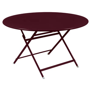 Fermob – Caractère – Table ø 128 cm – Cerise noire