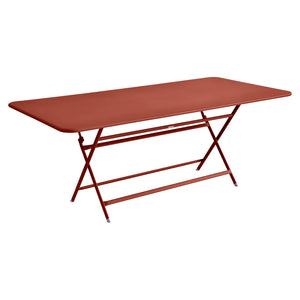 Fermob – Caractère – Table 190 x 90 cm – Ocre rouge