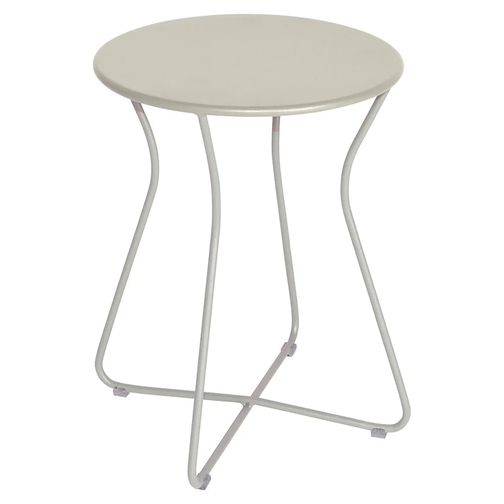 Fermob – Cocotte – Tabouret H.45 cm – Gris argile