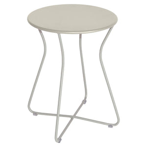 Fermob – Cocotte – Tabouret H.45 cm – Gris argile