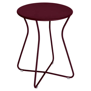 Fermob – Cocotte – Tabouret H.45 cm – Cerise noire