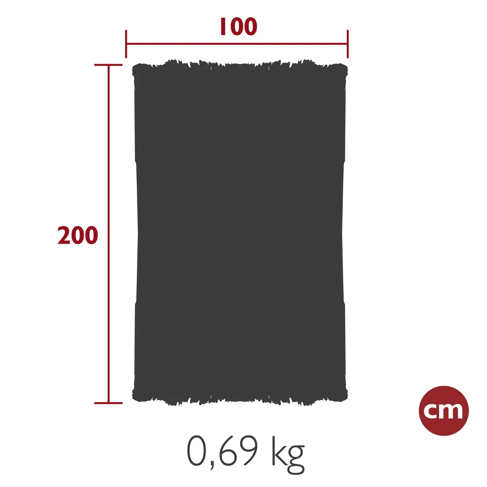 Fermob – Fouta 200 x 100 cm – guide de dimensions